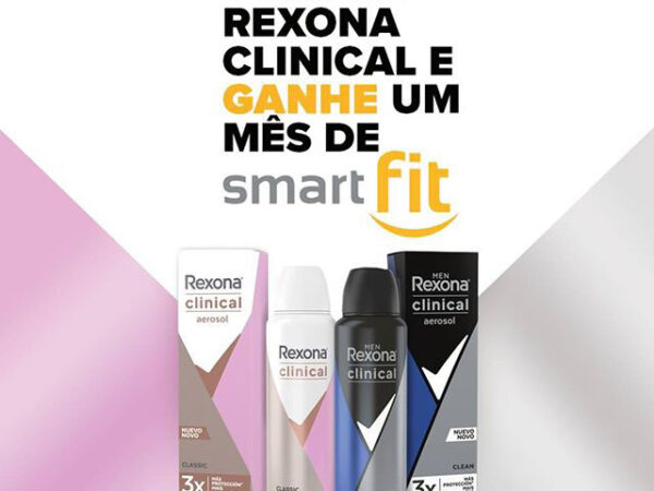 Cuponeria anuncia parceria com Rexona e oferece gratuidade em  primeiro mês na academia Smart Fit