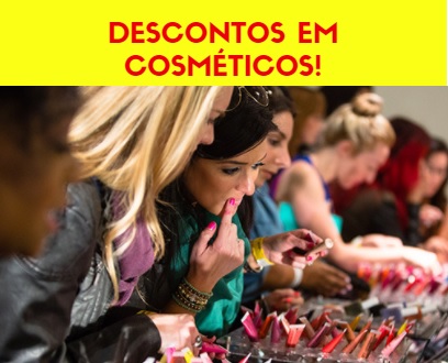 Cupom de desconto em cosméticos na Época, Sephora e muito mais!