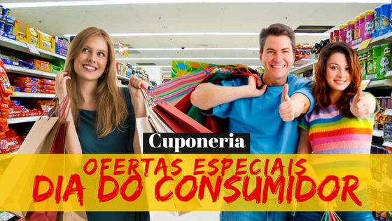 Cupons de Desconto para o Dia do Consumidor!