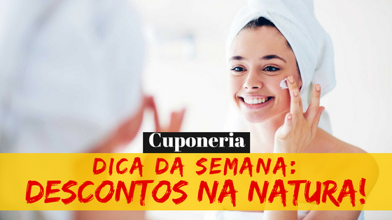Promoção Natura com cupom!