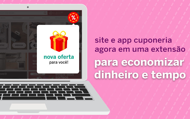 Cuponeria lança a extensão para o Chrome que encontra descontos nos seus sites favoritos!