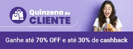 Aproveite o cupom de desconto na Semana do Cliente