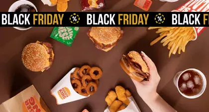 Black Friday no Burger King: como ganhar lanche e sorvete grátis no app