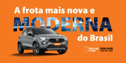 Cupom Movida de 5% OFF na Locação Mensal de Veículos no site