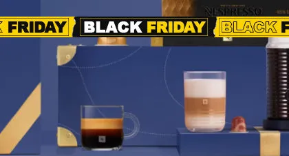 Black Friday Nespresso: Ganhe R$250 OFF nas compras de 350 Cafés