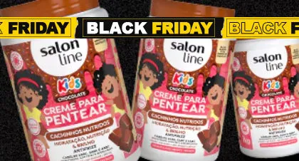 Cupom Salon Line EXCLUSIVO de 20% OFF na Black Friday